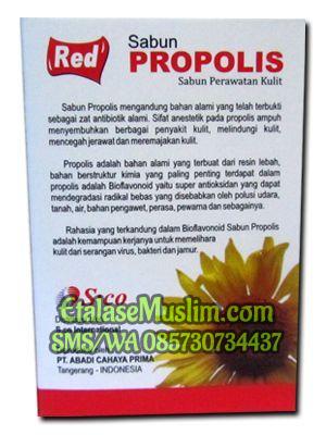 Sabun Red Propolis  (Sabun Perawatan Kulit) isi 75gr