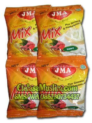 Jahe Merah MIX Amanah (JMA) Plus Ginseng dan Habbatussauda