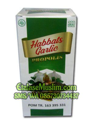 Habbats Garlic + Propolis Isi 200 Kapsul