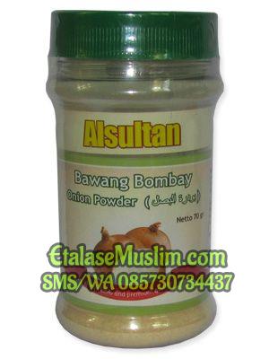 Bubuk Bawang Bombay (Onion Powder) 70 gr Alsultan