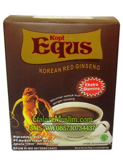 Kopi Kejantanan EQUS Korean Red Ginseng