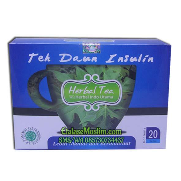 Teh Daun Insulin HIU - Herbal Indo Utama Herbal Tea