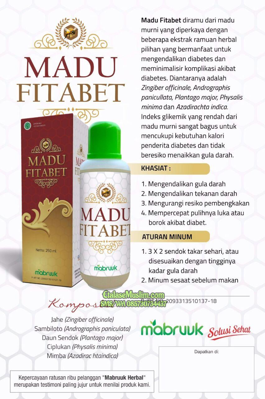 Madu Fitabet 250 ml Mabruuk