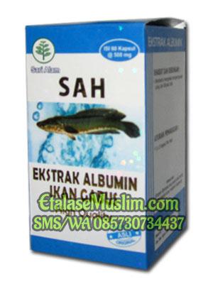 SAH Ekstrak Albumin Ikan Gabus 60kapsul
