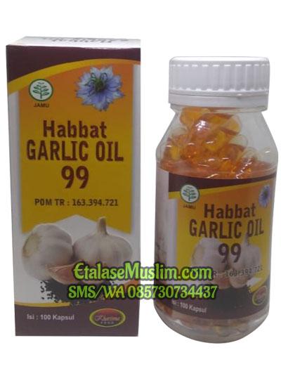Habbat Garlic Oil 99 isi 100 Kapsul Kharisma