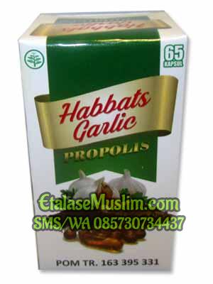 Habbats Garlic + Propolis Isi 65 Kapsul