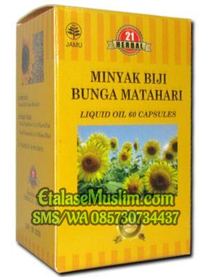 Minyak Biji Bunga Matahari 60 Kapsul Herbal 21
