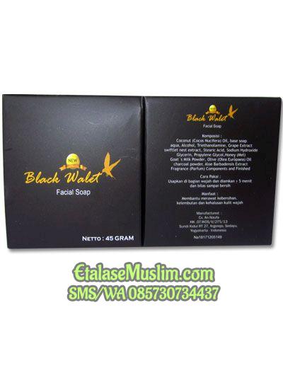 NEW Sabun Black Walet Facial Soap (AN NAUFA) BPOM