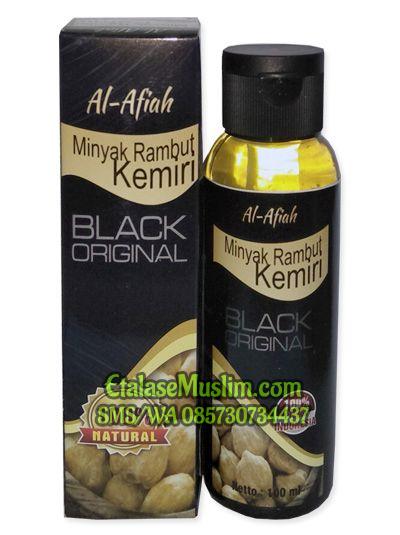 Minyak Rambut Kemiri Black Original 100% Al Afiah 100ml