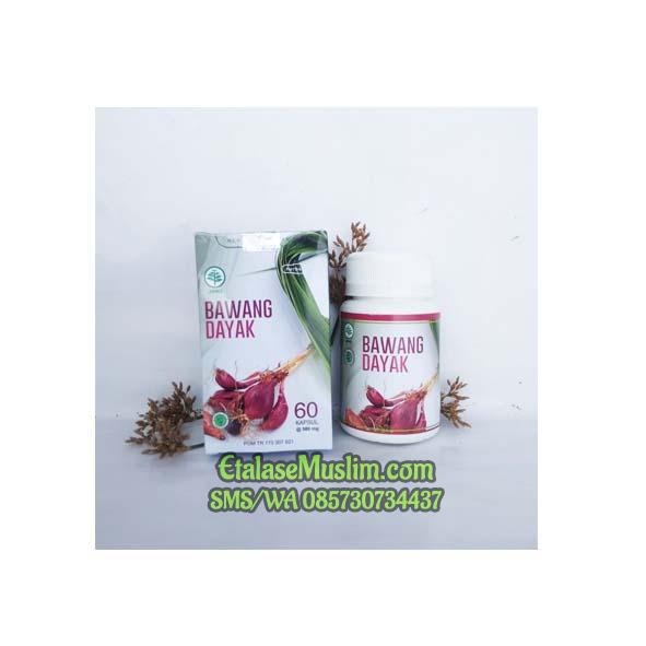 KAPSUL BAWANG DAYAK HERBAL INDO UTAMA - HIU - POM TR