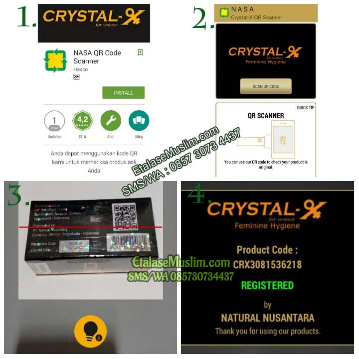Crystal X (untuk Wanita) - Kemasan Baru