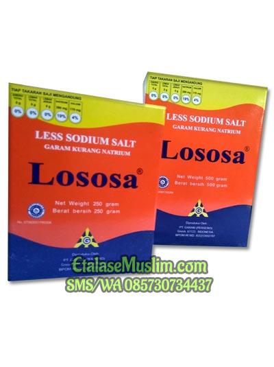 (500 Gram) Garam Kurang Natrium LOSOSA Less Sodium Salt