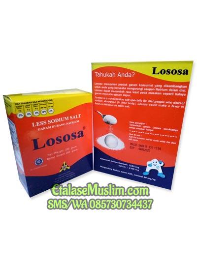 (500 Gram) Garam Kurang Natrium LOSOSA Less Sodium Salt