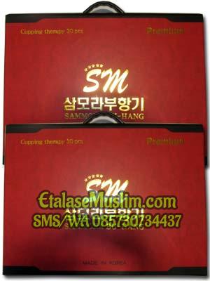 Alat Bekam Korea Sammora Premium 30 Cups (Tas Merah) 